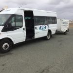 mini bus coach hire in Blacon